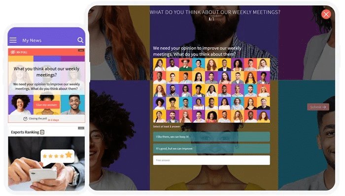 Sociabble feature - Employee Surveys