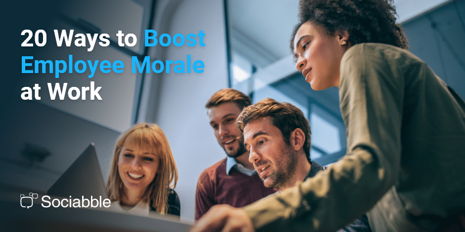 Ways To Boost Morale In The Workplace How to Boost Morale in the Workplace in 20 ways