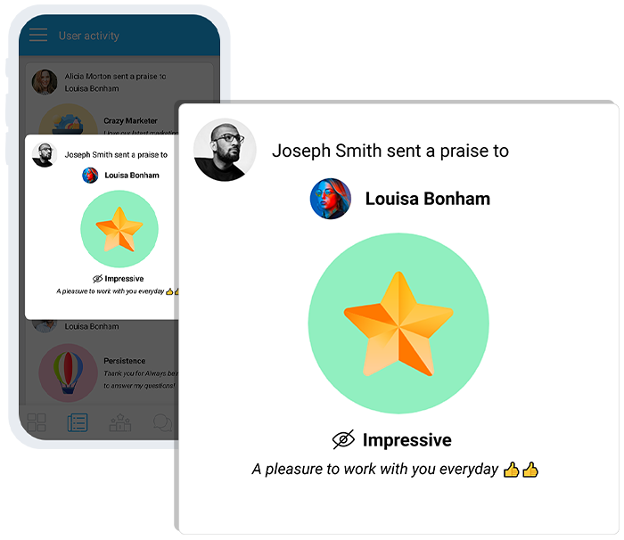 Employee recognition reward