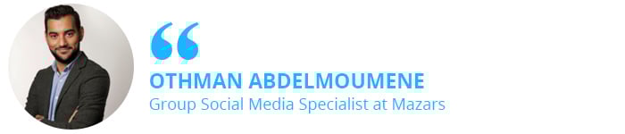 Othman Abdelmoumene, Group Social Media Specialist at Mazars
