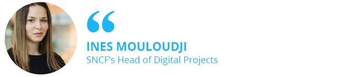 Ines Mouloudji, SNCF’s Head of Digital Projects