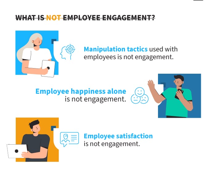 what is not employee engagement