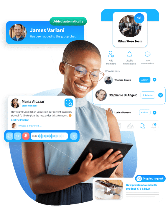 Sociabble CHAT: La messagerie instantanée professionnelle