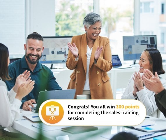 Sociabble Landing Page – Engagement Framework – Achievement Rewards