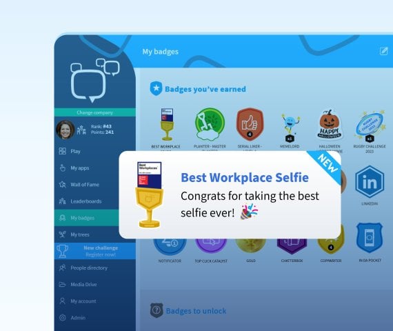 Sociabble Landing Page – Engagement Framework – Badges