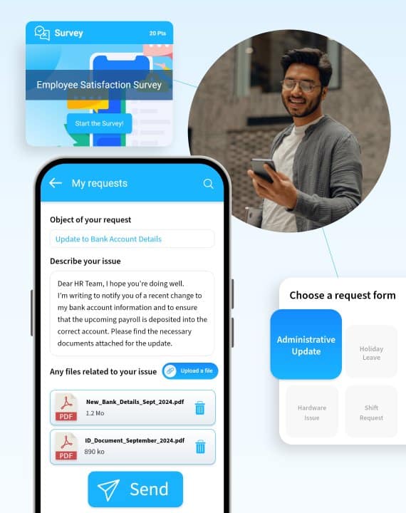 Sociabble Landing Page – HR Leaders – Monitor Employee Satisfaction & HR Operations