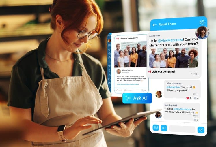 Sociabble Landing Page - Workplace Alternative