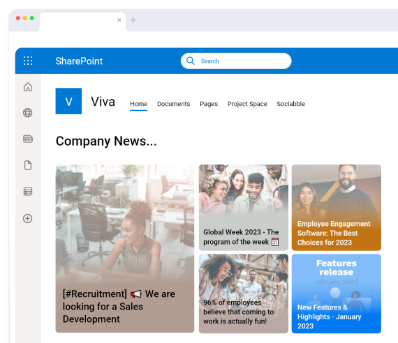 sociabble-microsoft-365-sharepoint-news-center