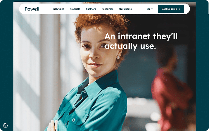 powel homepage