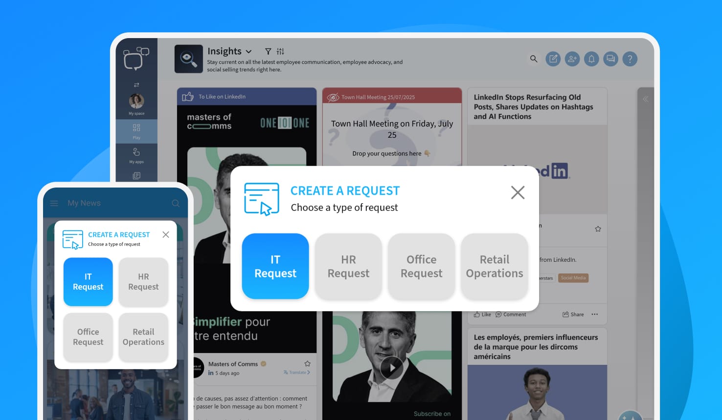 intranet ou portail des employés